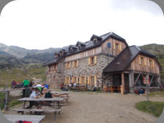 Ankunft an der Haselgruber H�tte (2425m)