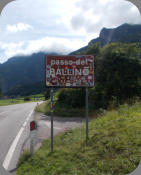 Passo Ballino (finaler Pass vor dem Gardasee)